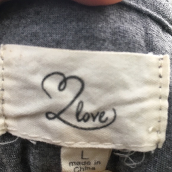 LLove · Cotton Tunic T-Shirt Dress Sz L - Picture 7 of 8